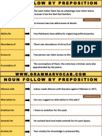 Prepositional Sentences