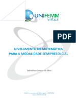 MDI Nivelamento de Matemática - Módulo I Unidade 1