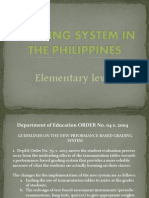 Grading System in The Philippines