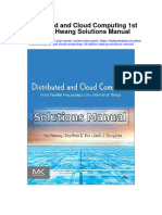 Instant Download Distributed and Cloud Computing 1st Edition Hwang Solutions Manual PDF Full Chapter