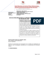 Caso Prolongación de Impedimento de Salida Del País - Peligro Procesal - Expediente-00028-2023-1-LPDerecho
