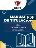 Manual de Titulación Doctorado