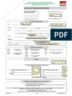 Solicitud de Préstamo Hipotecario: Datos Del Trabajador