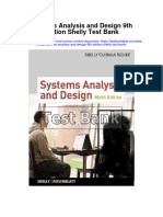 Instant Download Systems Analysis and Design 9th Edition Shelly Test Bank PDF Full Chapter