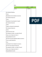 31.1 Resultados Financeiros: Rubricas 2018 2017