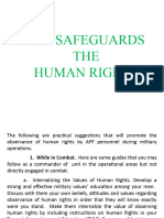 Afp Observance Human Rights