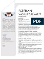 CV Esteban Vasquez