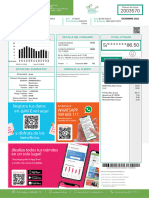 Detalle Del Consumo Total A Pagar Consumo Histórico KWH: Usuaria / Usuario