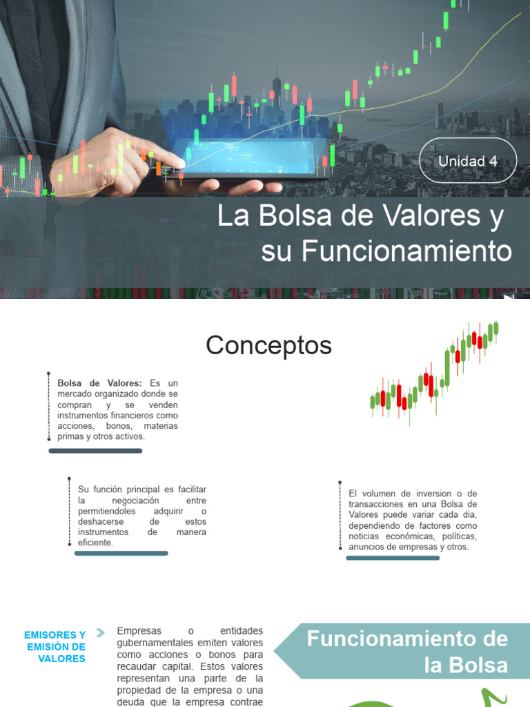Unidad 4 - Bolsa de Valores y Su Funcionamiento | PDF | Bolsa | Mercado ...