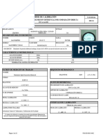 Informe de Calibración: Ubicación Del Instrumento