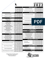 Lista de Precios Pravana 2022