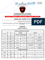 Orden de Cuerpo #025-23