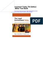 Instant Download Legal Environment Today 7th Edition Miller Test Bank PDF Full Chapter