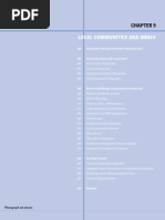 Local Communities and Mines: 198 Sustainable Development at The Community Level