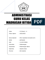 1.dministrasi Guru Kelas MI