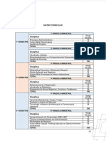 Matriz Curricular Gestao Comercial