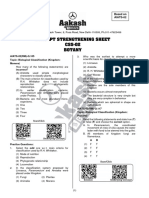 Concept Strengthening Sheet (CSS-02) Based On AIATS-02 (RM) - Botany