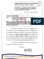 Oficio n°015-2024-MDSB-CONVENIO RENIEC