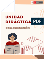 Unidad Didáctica N°3 - 3er Grado - Comunicación