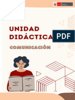 Unidad Didáctica N°3 - 5to Grado - Comunicación