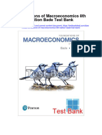 Instant Download Foundations of Macroeconomics 8th Edition Bade Test Bank PDF Full Chapter