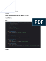 Software Testing Practical Test - H220755A