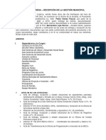 Acta de Entrega de Gestión