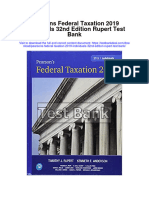 Instant Download Pearsons Federal Taxation 2019 Individuals 32nd Edition Rupert Test Bank PDF Full Chapter