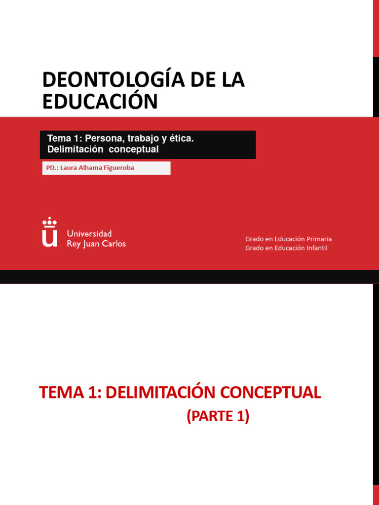 Tema 1, Parte 1 (Autoguardado) | PDF | Moralidad | Educación de la ...