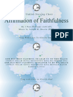 Affirmation of Faithfulnes - TUNC