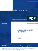 Estadística General - Semana 04 - Sesión 08 - 2023-2 - Medidas Posicion No Central