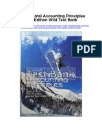 Instant Download Fundamental Accounting Principles 20th Edition Wild Test Bank PDF Full Chapter
