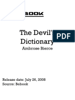 Bierce Ambrose - The Devil's Dictionary