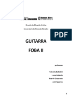 Guitarra FOBA 2 2014