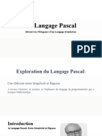 Le Langage Pascal Enregistrement Automatique