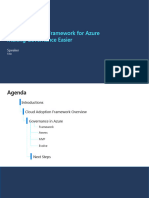 Cloud Adoption Framework - Thru Partner Governance Workshop
