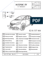 2016 Scenic IV Front Parking Assist Assembly Manual