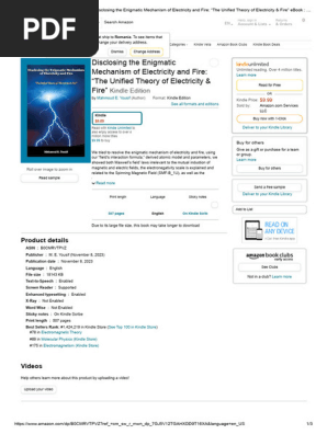 The Unified Theory of Electricity & Fire