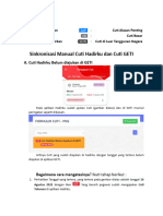 GETI - Manual Book Synchonization