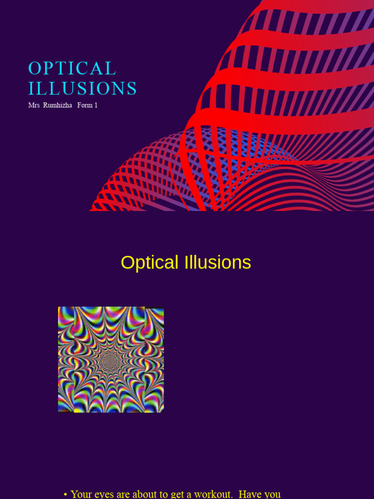 Optical illusions pptx my ppt form 1 pdf