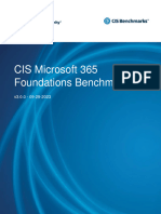 CIS Microsoft 365 Foundations Benchmark v3.0.0