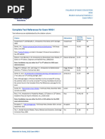MAS-II Exam Content Outline | PDF | Time Series | Statistics