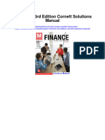 Instant Download M Finance 3rd Edition Cornett Solutions Manual PDF Full Chapter