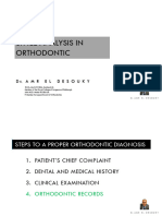 Orthodontic Space Analysis