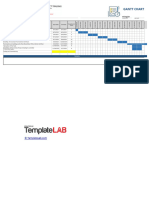 Gantt Chart Sample