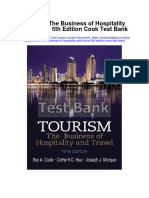 Instant Download Tourism The Business of Hospitality and Travel 5th Edition Cook Test Bank PDF Full Chapter