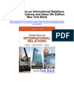 Instant Download Perspectives On International Relations Power Institutions and Ideas 5th Edition Nau Test Bank PDF Full Chapter