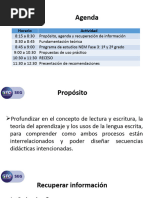 Taller 1º LeerParaVivirEscribirParaPensar