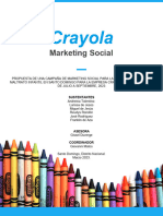 Breafing de Crayola Marketing Social-Anteproyecto
