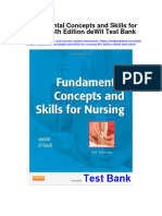 Fundamental Concepts and Skills for Nursing 4th Edition Dewit Test BanInstant download Fundamental Concepts and Skills for Nursing 4th Edition Dewit Test Bank pdf full chapter